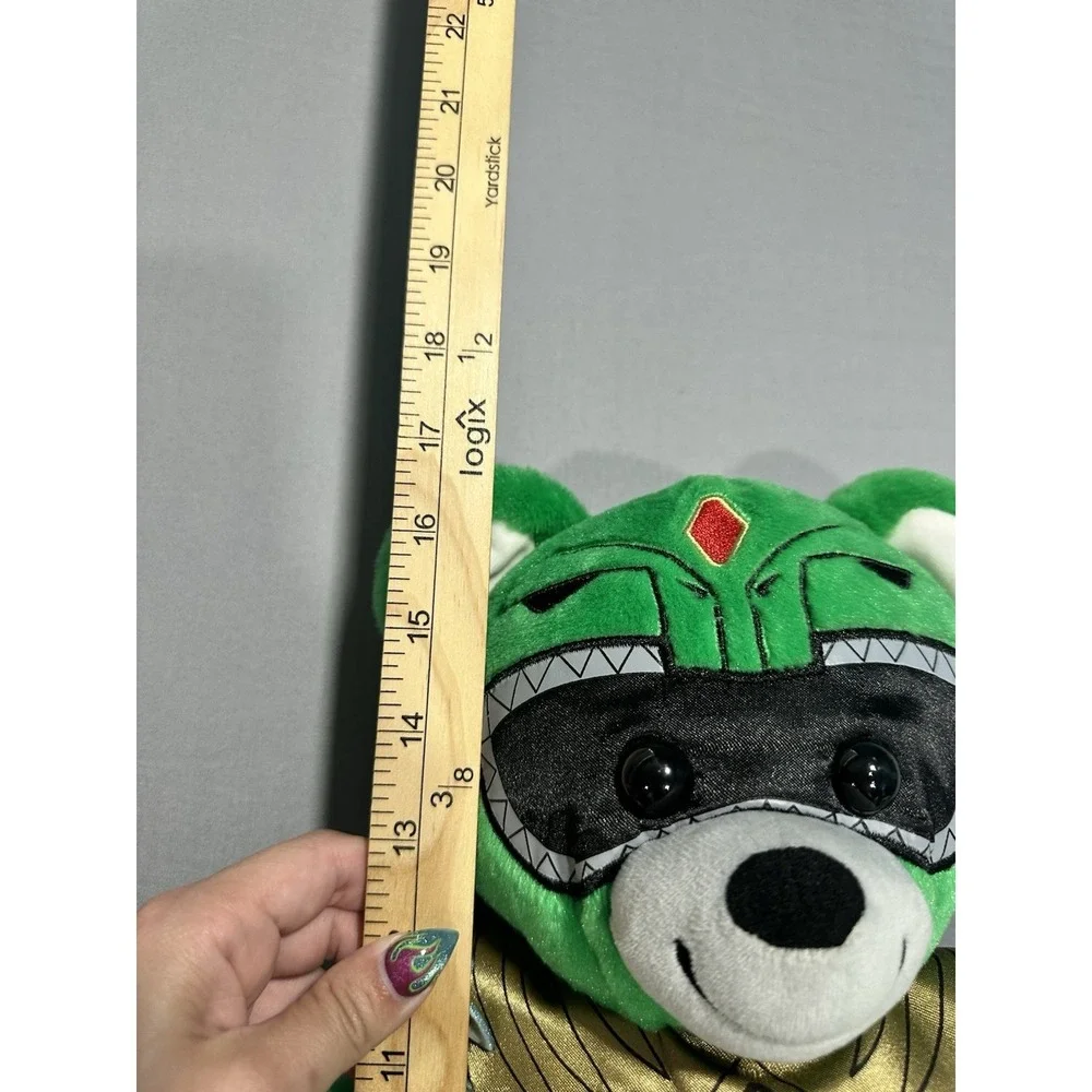 Build A Bear BAB Mighty Morphin Power Rangers Green Ranger Plush Stuffed‎ Animal